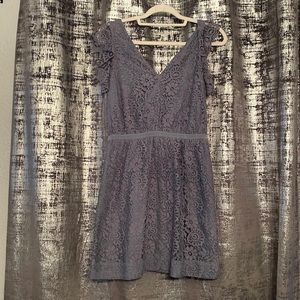 Blue Gray Madewell Dress